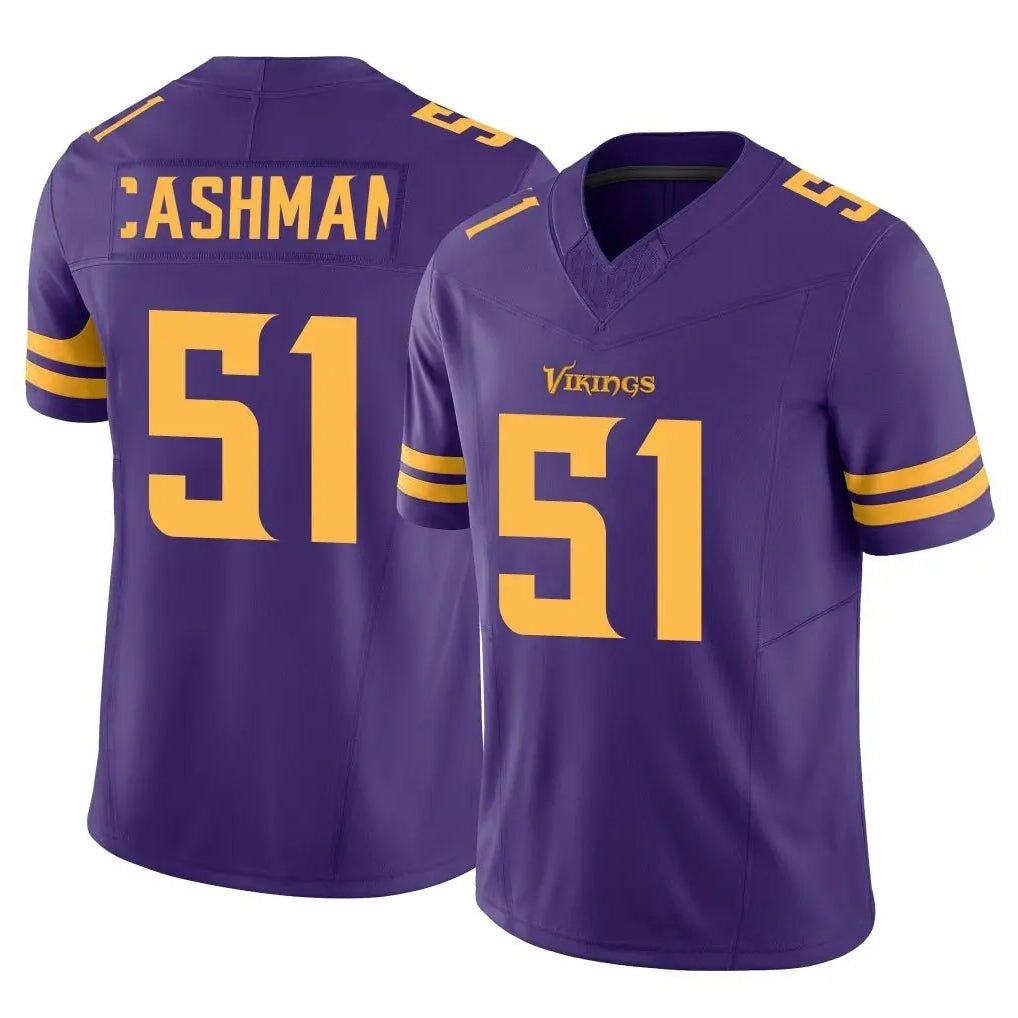 Choea MN.Vikings #51 Blake Cashman Player Purple Limited Alternate Vapor F.U.S.E. Home Game Stitched Jerseys