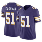 Choea MN.Vikings #51 Blake Cashman Player Purple Limited Classic Vapor F.U.S.E. Home Game Stitched Jerseys