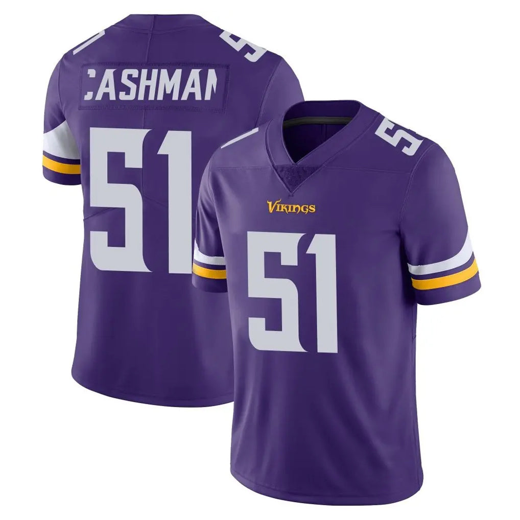 Choea MN.Vikings #51 Blake Cashman Player Purple Limited Vapor Untouchable Home Game Stitched Jerseys