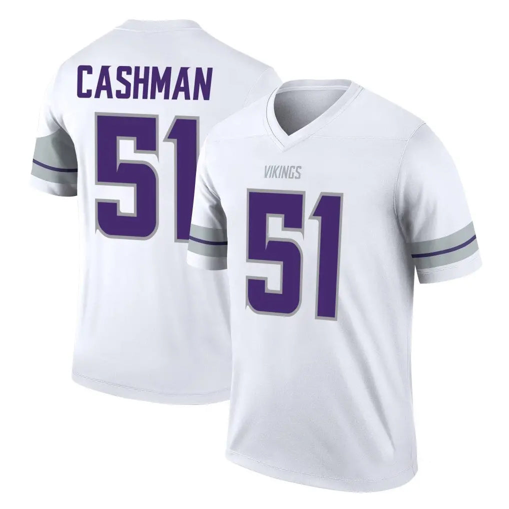Choea MN.Vikings #51 Blake Cashman Player White Alternate Legend Home Game Stitched Jerseys