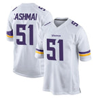 Choea MN.Vikings #51 Blake Cashman Player White Home Game Stitched Jerseys