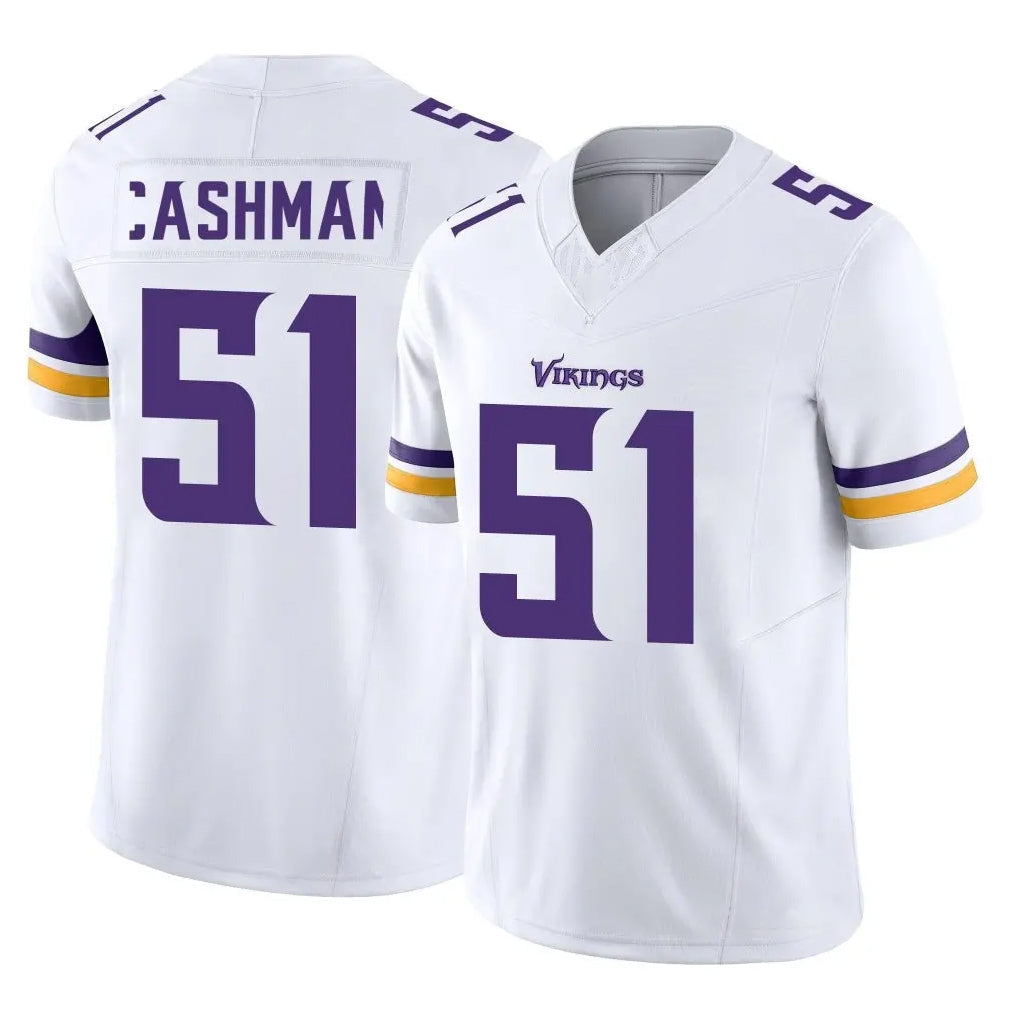 Choea MN.Vikings #51 Blake Cashman Player White Limited Vapor F.U.S.E. Home Game Stitched Jerseys