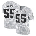 Choea MN.Vikings #55 Eric Wilson Player Arctic Camo Salute To Service Limited Game Stitched Jerseys