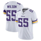 Choea MN.Vikings #55 Eric Wilson Player White Limited Vapor Untouchable Home Game Stitched Jerseys