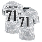 Choea MN.Vikings #71 Christian Darrisaw Player Arctic Camo Salute To Service Limited Game Stitched Jerseys