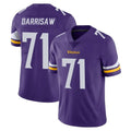 Choea MN.Vikings #71 Christian Darrisaw Player Purple Limited Vapor Untouchable Home Game Stitched Jerseys