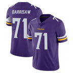 Choea MN.Vikings #71 Christian Darrisaw Player Purple Limited Vapor Untouchable Home Game Stitched Jerseys
