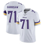 Choea MN.Vikings #71 Christian Darrisaw Player White Limited Vapor Untouchable Home Game Stitched Jerseys