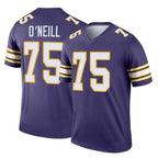 Choea MN.Vikings #75 Brian O'Neill Player Purple Limited Classic Home Game Stitched Jerseys