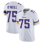 Choea MN.Vikings #75 Brian O'Neill Player White Limited Vapor Untouchable Home Game Stitched Jerseys