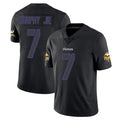 Choea MN.Vikings #7 Byron Murphy Jr. Player Black Impact LImited Home Game Stitched Jerseys