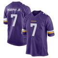 Choea MN.Vikings #7 Byron Murphy Jr. Player Purple Home Game Stitched Jerseys