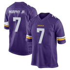 Choea MN.Vikings #7 Byron Murphy Jr. Player Purple Home Game Stitched Jerseys
