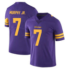 Choea MN.Vikings #7 Byron Murphy Jr. Player Purple Limited Color Rush Home Game Stitched Jerseys