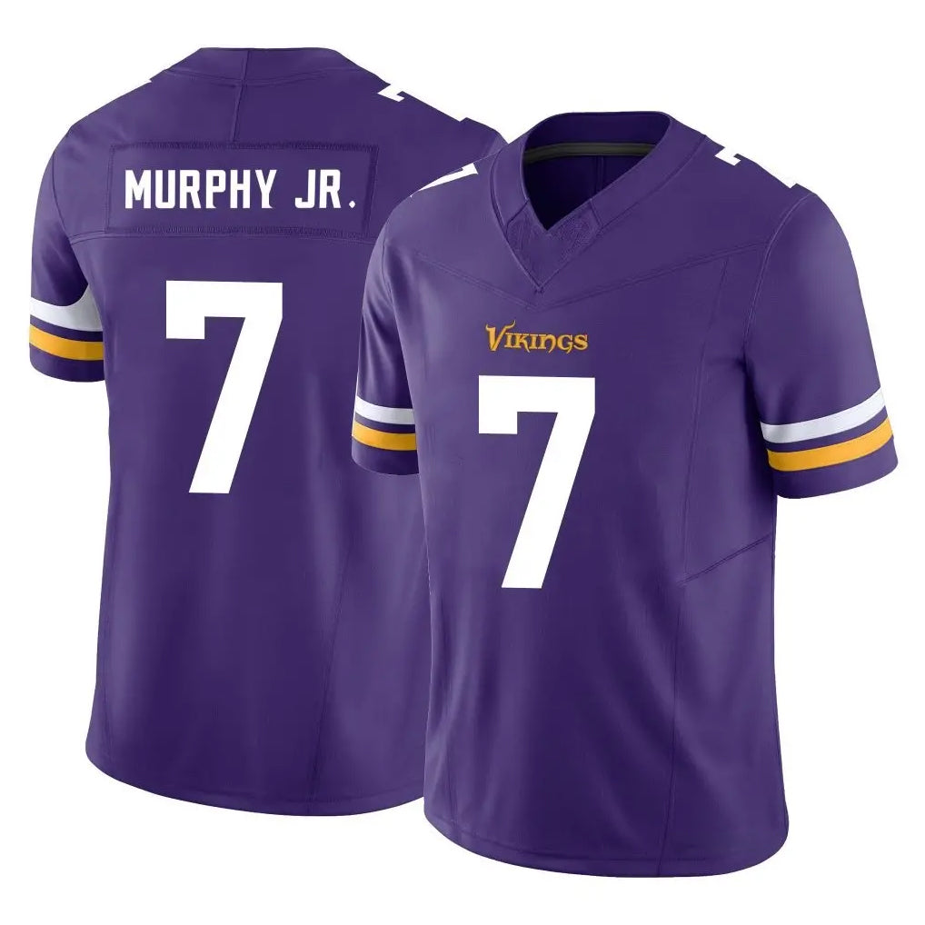 Choea MN.Vikings #7 Byron Murphy Jr. Player Purple Limited Vapor F.U.S.E. Home Game Stitched Jerseys