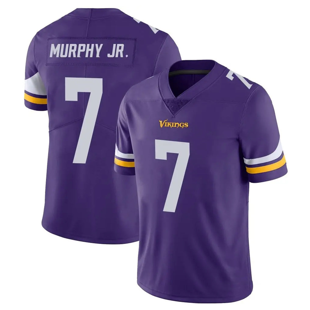 Choea MN.Vikings #7 Byron Murphy Jr. Player Purple Limited Vapor Untouchable Home Game Stitched Jerseys