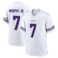 Choea MN.Vikings #7 Byron Murphy Jr. Player White Alternate Home Game Stitched Jerseys