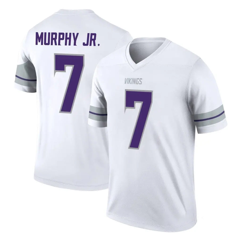 Choea MN.Vikings #7 Byron Murphy Jr. Player White Alternate Legend Home Game Stitched Jerseys
