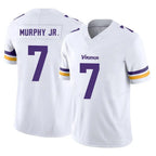 Choea MN.Vikings #7 Byron Murphy Jr. Player White Limited Vapor F.U.S.E. Home Game Stitched Jerseys