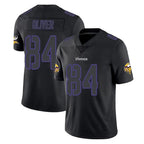 Choea MN.Vikings #84 Josh Oliver Player Black Impact LImited Home Game Stitched Jerseys