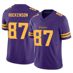 Choea MN.Vikings #87 T.J. Hockenson Player Purple Limited Alternate Vapor F.U.S.E. Home Game Stitched Jerseys