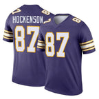 Choea MN.Vikings #87 T.J. Hockenson Player Purple Limited Classic Home Game Stitched Jerseys