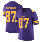 Choea MN.Vikings #87 T.J. Hockenson Player Purple Limited Color Rush Home Game Stitched Jerseys