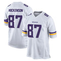 Choea MN.Vikings #87 T.J. Hockenson Player White Home Game Stitched Jerseys