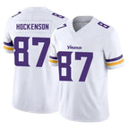 Choea MN.Vikings #87 T.J. Hockenson Player White Limited Vapor F.U.S.E. Home Game Stitched Jerseys