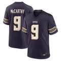 Choea MN.Vikings #9 J.J. McCarthy Purple 2026 Rivalries Collection Game Stitched Jerseys