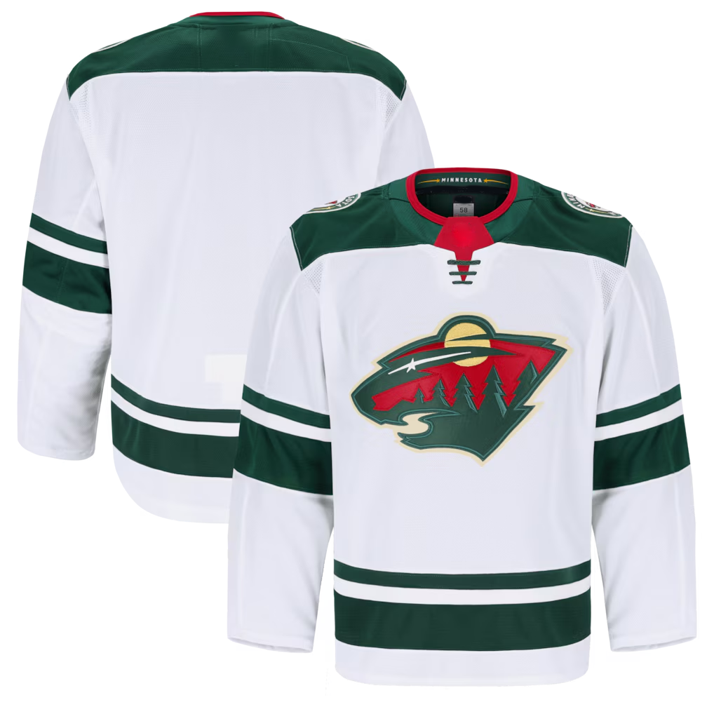 Choea M.Wild White Away Authentic Pro Jerseys