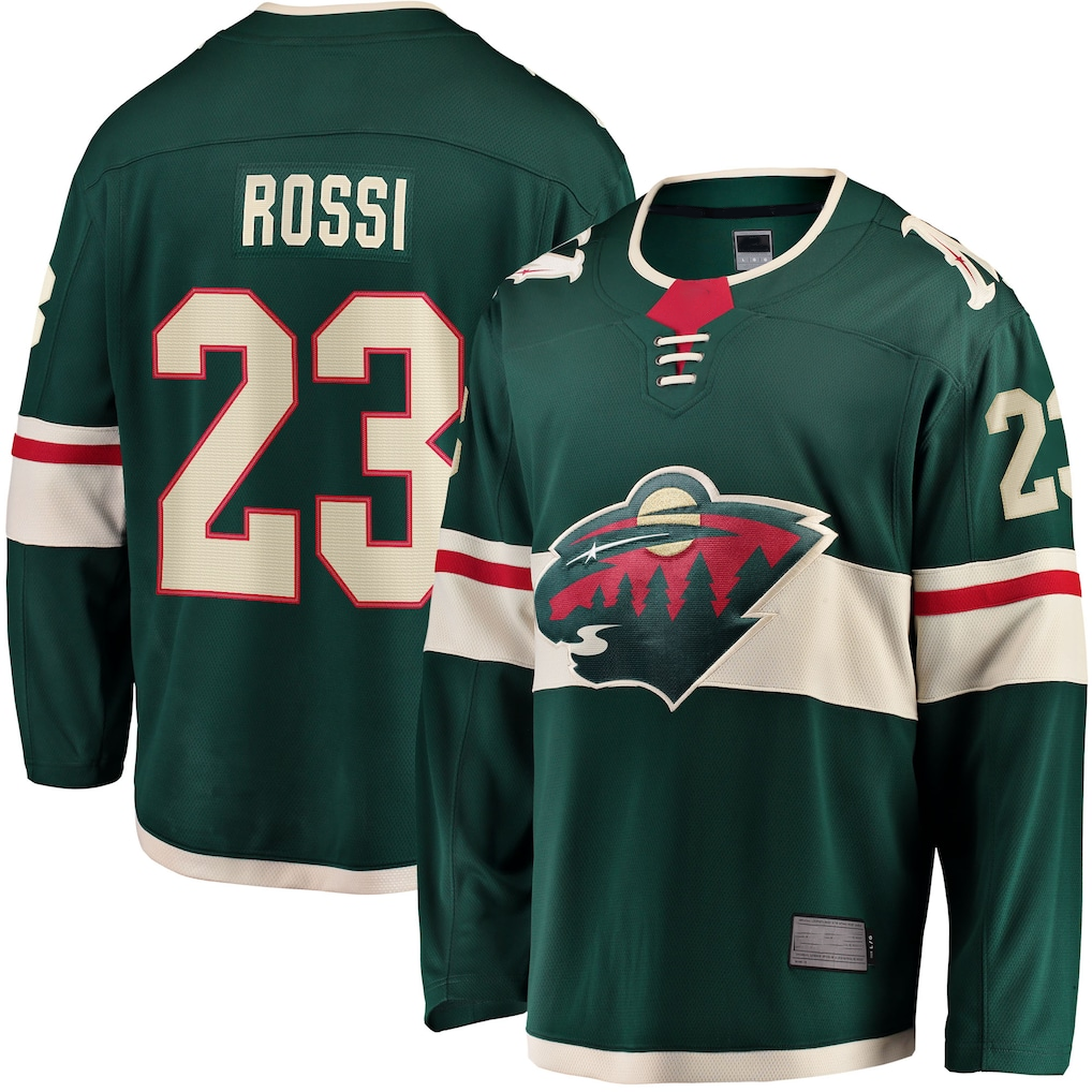 Choea M.Wild #23 Marco Rossi Green Home Breakaway Player Jerseys