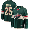 Choea M.Wild #25 Jonas Brodin Green Breakaway Jerseys