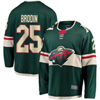 Choea M.Wild #25 Jonas Brodin Green Breakaway Jerseys