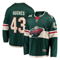 Choea M.Wild #43 Quinn Hughes Green Home Breakaway Jerseys