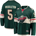 Choea M.Wild #5 Jake Middleton Green Home Breakaway Player Jerseys