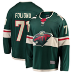 Choea M.Wild #71 Nick Foligno Green Home Breakaway Jerseys