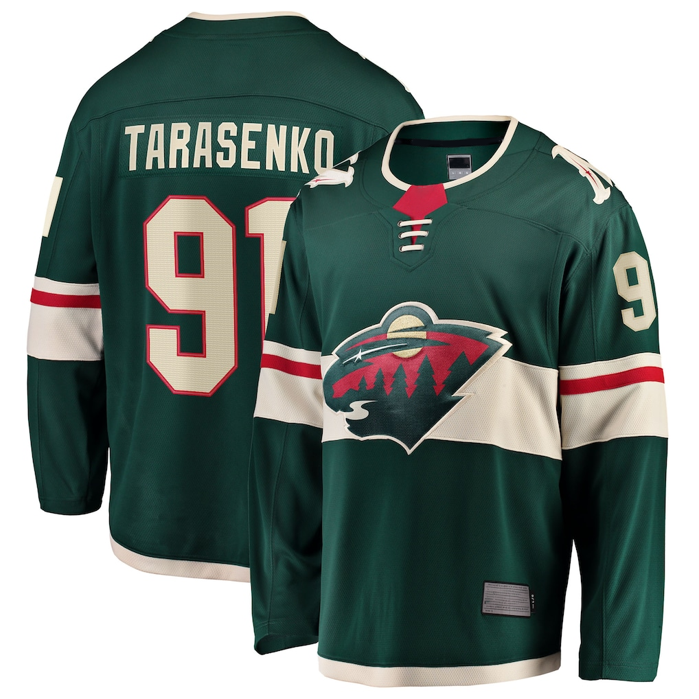 Choea M.Wild #91 Vladimir Tarasenko Green Home Breakaway Jerseys