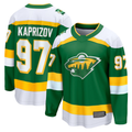 Choea M.Wild #97 Kirill Kaprizov Green 2023-24 Alternate Breakaway Jerseys