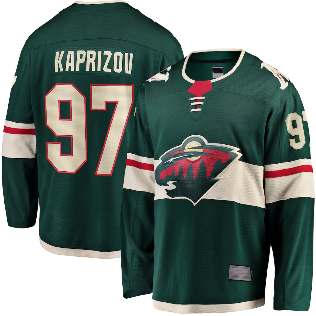 Choea M.Wild #97 Kirill Kaprizov Green Home Breakaway Replica Jerseys