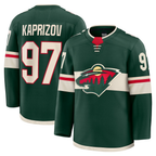 Choea M.Wild #97 Kirill Kaprizov Green Home Premium Jerseys