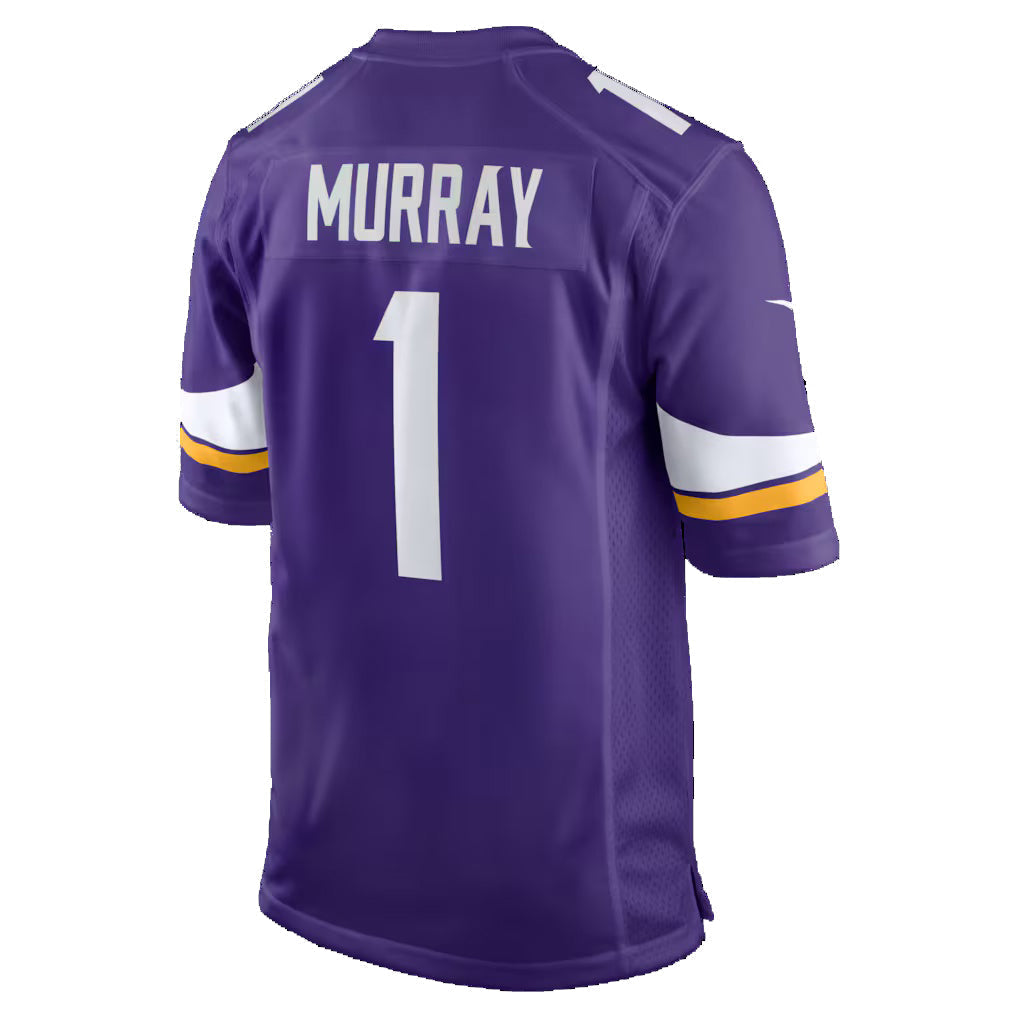 Choea MN.Vikings #1 Kyler Murray Purple Game Stitched Jerseys