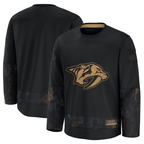 Choea N.Predators Black 2024 Military Appreciation Practice Jerseys