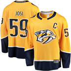 Choea N.Predators #59 Roman Josi Gold Home Breakaway Jerseys