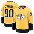 Choea N.Predators #90 Ryan O'Reilly Yellow Home Premium Jerseys