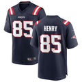 Choea NE.Patriots #85 Hunter Henry Navy Game Home Jerseys