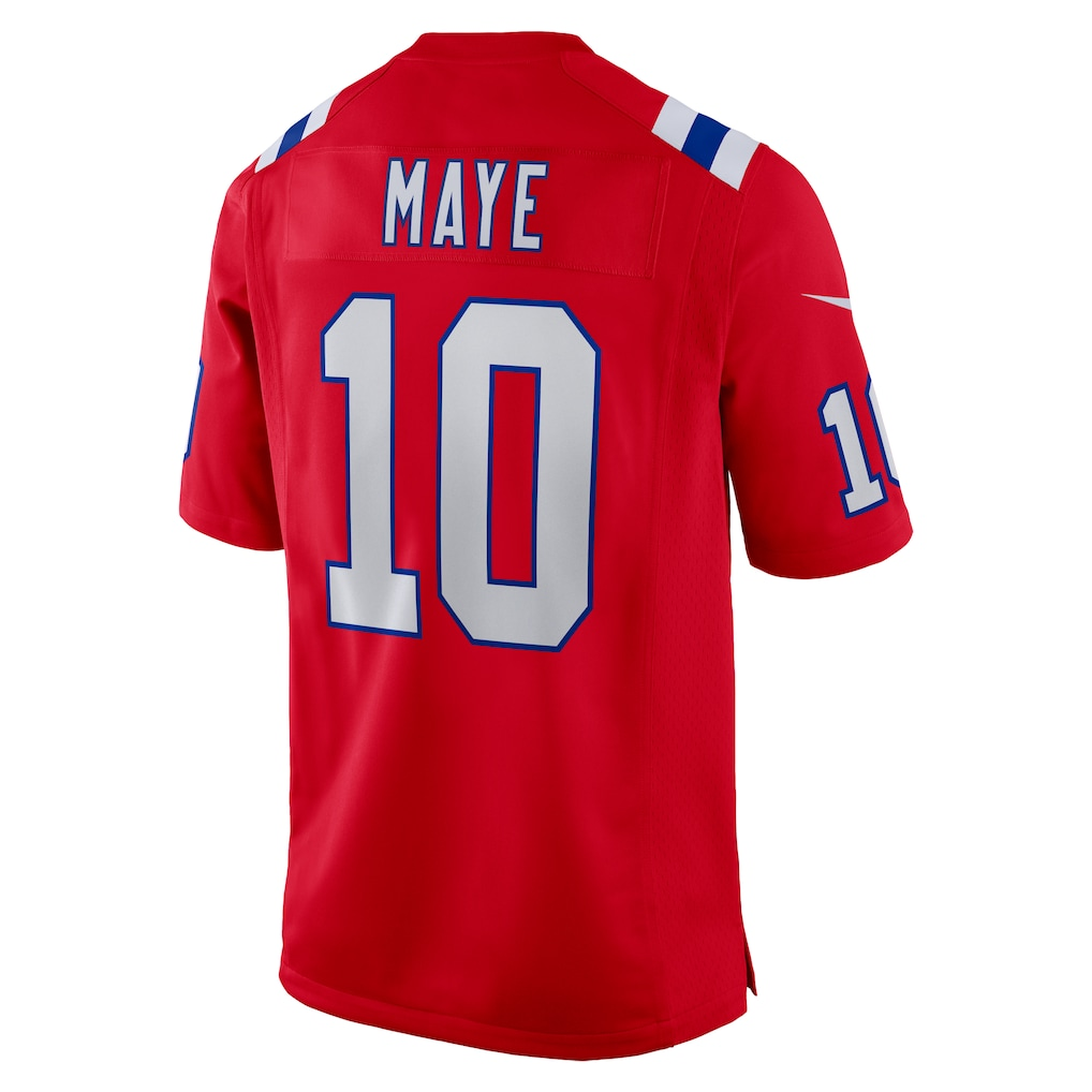 Choea NE.Patriots #10 Drake Maye Red Player Game Stitched Jerseys