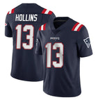 Choea NE.Patriots #13 Mack Hollins Player Navy Vapor Untouchable Home Game Stitched Jerseys