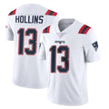Choea NE.Patriots #13 Mack Hollins Player White Vapor Untouchable Home Game Stitched Jerseys