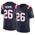 Choea NE.Patriots #26 Hassan Haskins Player Navy Limited Vapor F.U.S.E. Home Game Stitched Jerseys
